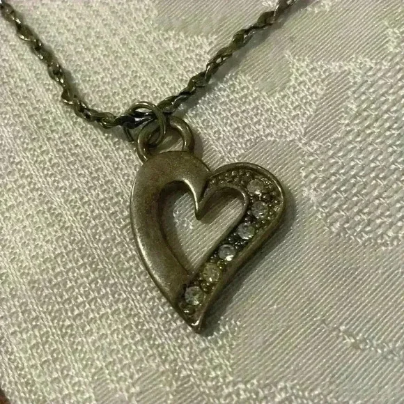 Vintage heart necklace - Picture 2 of 2